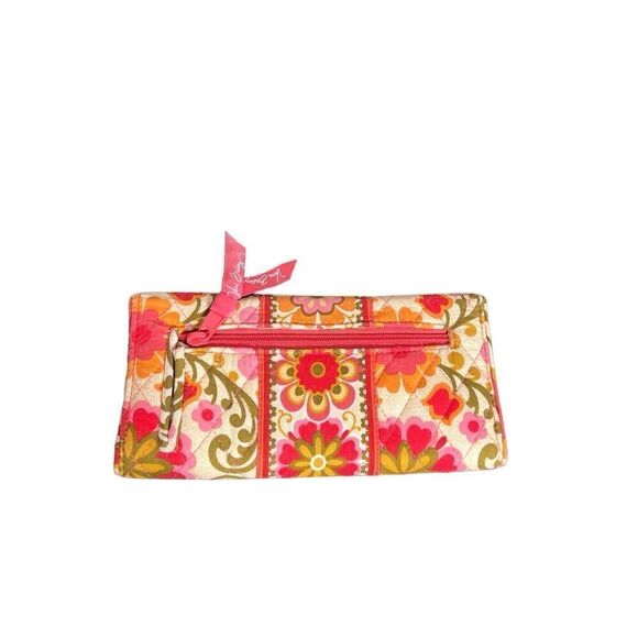 Vera Bradley Folkloric Floral Trifold Wallet - Picture 2 of 5